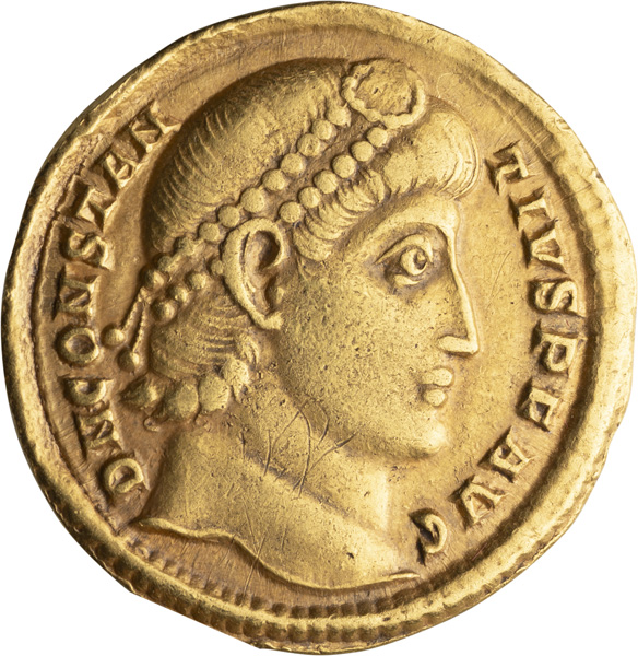 Constantius II. Solidus | Harlan J. Berk, Ltd.